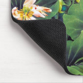 Coole schöne chinesische Lotus-Blume Mousepad (Ecke)