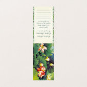 Coole schöne chinesische Lotus-Blume Visitenkarten (Außenseite Aufgefaltet)