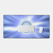 Coole Schreibtischmatte für Laptop und Maus (Tastatur & Maus)