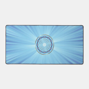 Coole Schreibtischmatte für Laptop und Maus