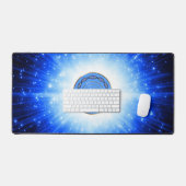 Coole Schreibtischmatte für Laptop und Maus (Tastatur & Maus)