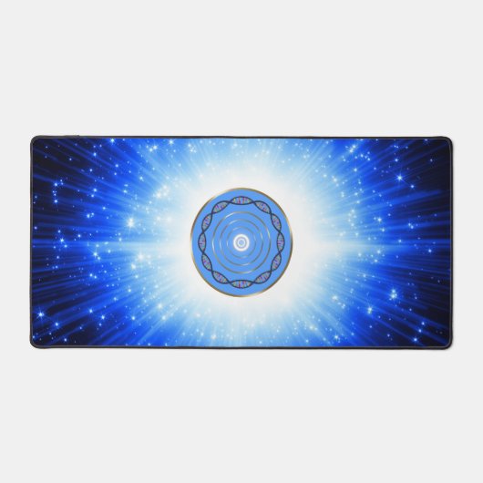 Coole Schreibtischmatte für Laptop und Maus (Vorderseite)