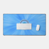 Coole Schreibtischmatte für Laptop und Maus (Tastatur & Maus)