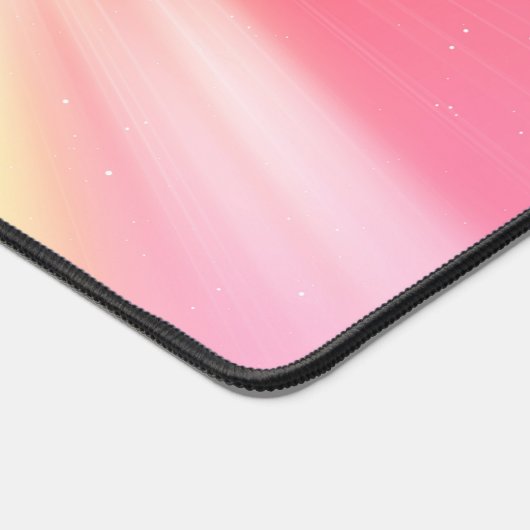 Coole Schreibtischmatte für Laptop und Maus (Ecke)