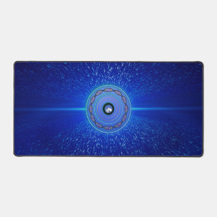 Coole Schreibtischmatte für Laptop und Maus