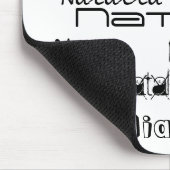 Coole Schriftart Ihr Name Personalisiert Mousepad (Ecke)