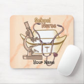 Coole Schulkrankenschwester Mousepad (Mit Mouse)