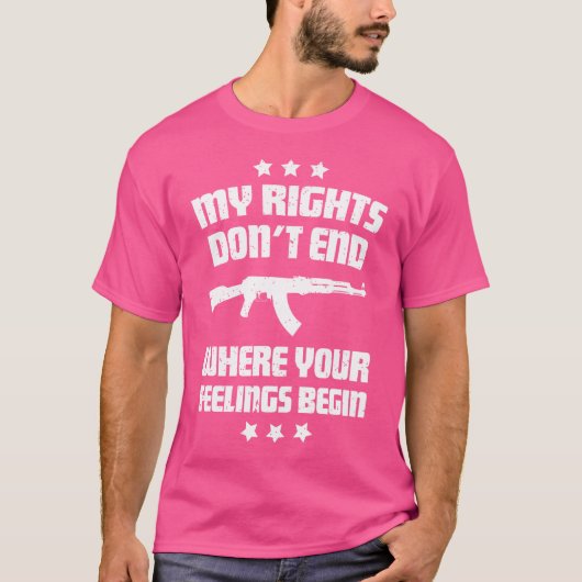 Coole Schussrechte konservative oder republikanisc T-Shirt (Vorderseite)