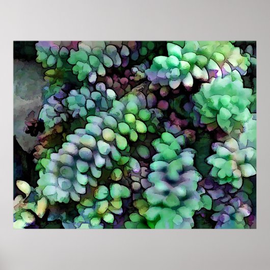 Coole Schwanz von Hued Burro in der heißen Wüste Poster (Vorne)