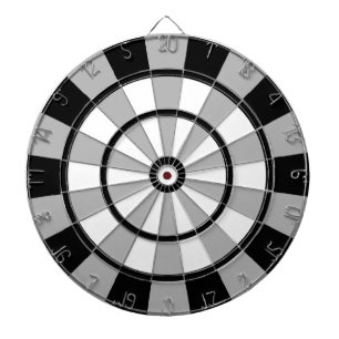 Coole Schwarz/Grau-Reglementierung Dart-Board Dartscheibe
