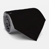 Coole Schwarz-Weiß-Wassertropfen Krawatte (Gerollt)