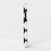 Coole schwarze Diamant-Muster Case-Mate iPhone Hülle (Hinten/Links)