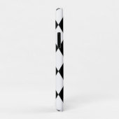 Coole schwarze Diamant-Muster Case-Mate iPhone Hülle (Hinten/Rechts)