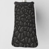 Coole schwarze Drachenskala Golf Headcover (Rotieren 90)