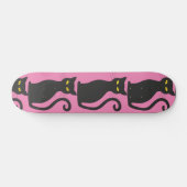 COOLE SCHWARZE KATASTROPHENBOARTEN SKATEBOARD (Horizontal)