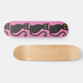 COOLE SCHWARZE KATASTROPHENBOARTEN SKATEBOARD (Horizontal)