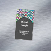 COOLE SCHWELLENFACK GRUPPE II + Ihre Idee Magnetische Visitenkarte (Beispiel)