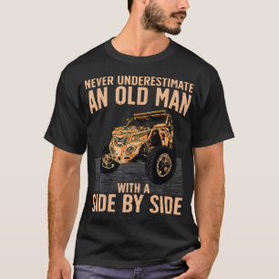 Coole SDS für Opa Men Vater Offroad Utv ATV Side- T-Shirt