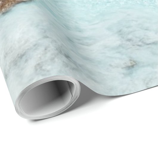 Coole Seascape Geschenkpapier (Rolleneckpunkt)