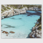 Coole Seascape Geschenkpapier (Flach)