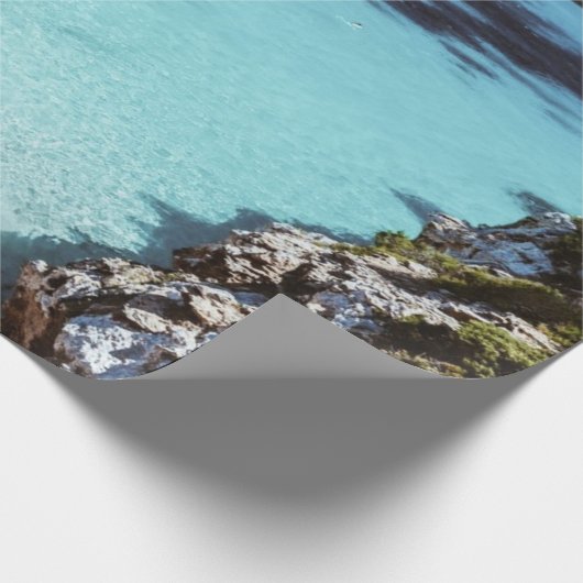 Coole Seascape Geschenkpapier (Ecke)