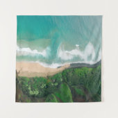 Coole Seascape Wandteppich (Vorderseite (Horizontal))