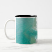 Coole Seascape Zweifarbige Tasse (Links)