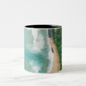 Coole Seascape Zweifarbige Tasse (Mittel)
