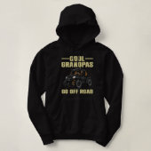 Coole Seite für Opa-Vater SxS Offroad-UTV Hoodie (Design vorne)