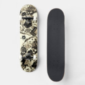 Coole Sepia Black Skateboard (Vorderseite)