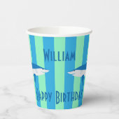 Coole SHARK Party Paper Cups Pappbecher (Links)