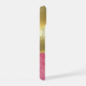 Coole Shell Pink Gold Design Hülle iPhone 15 Hülle (Rechte Seite)