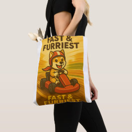Coole Shiba Inu Tote Bag - Biker Dog Bag Tasche