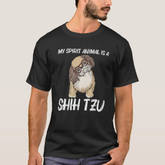 Coole Shih Tzu Art für Männer Hundewelpen T-Shirt