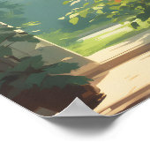 Coole Sicht Poster (Ecke)