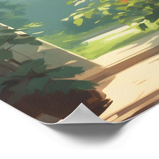 Coole Sicht Poster (Ecke)