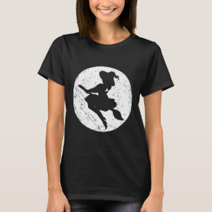 Coole Silhouette Halloween Trick oder Behandlung u T-Shirt