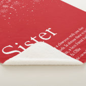 Coole Sister Winter Holiday Snowflakes Definition Sherpadecke (3/4)