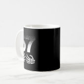 Coole Six Seven Gen Alpha Slang Beliebtes Meme Tre Kaffeetasse (Vorderseite Links)