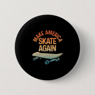 Coole Skateboard-Kunst für Männer Frauen Skateboar Button