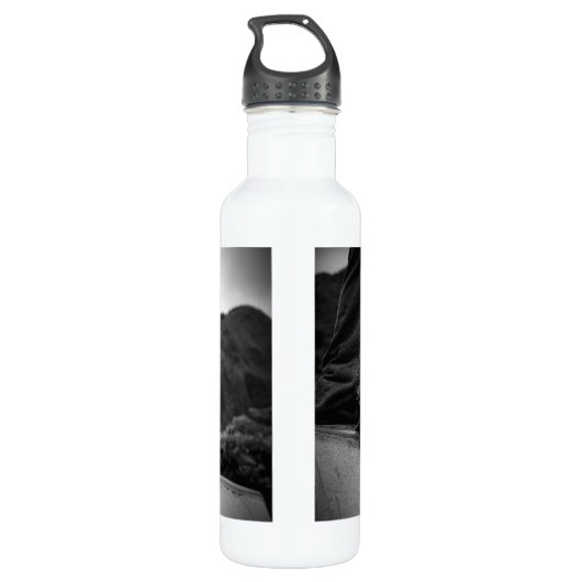 Coole Skateboard Wasserflasche Trinkflasche (Rückseite)