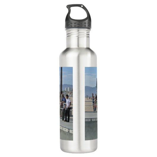 Coole Skateboard Wasserflasche Trinkflasche (Rückseite)