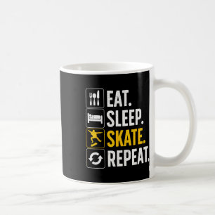 Coole Skateboarding-Kunst für Männer Frauen Skateb Kaffeetasse