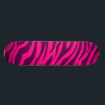 Coole Skateboards für Girls Rosa Lila Zebra Print<br><div class="desc">Coole Skateboards für Mädchen</div>