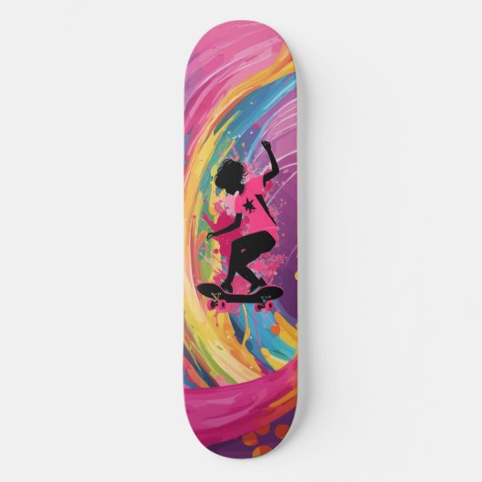Coole Skateboards für Mädchen (Vorderseite)