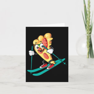 Coole Skikunst für Männer Skifahren Themenski Lo Karte