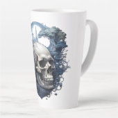 🔥 💀 Coole Skull Latte Tasse 💀 🔥 (Rechte Ecke)