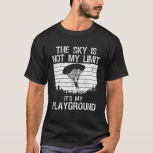 Coole Skydiving Art for Men Skydive Fallschirm T-Shirt