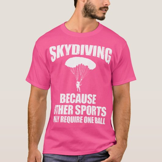 Coole Skydiving Art for Skydive Fallschirm Skydive T-Shirt (Vorderseite)