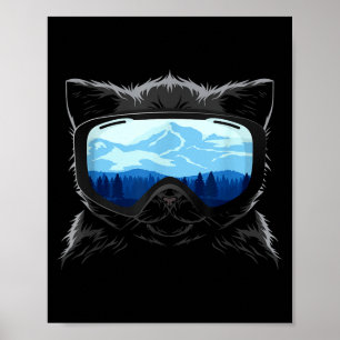 Coole Snowboard für Männer Frauen Kinder Skiliebha Poster